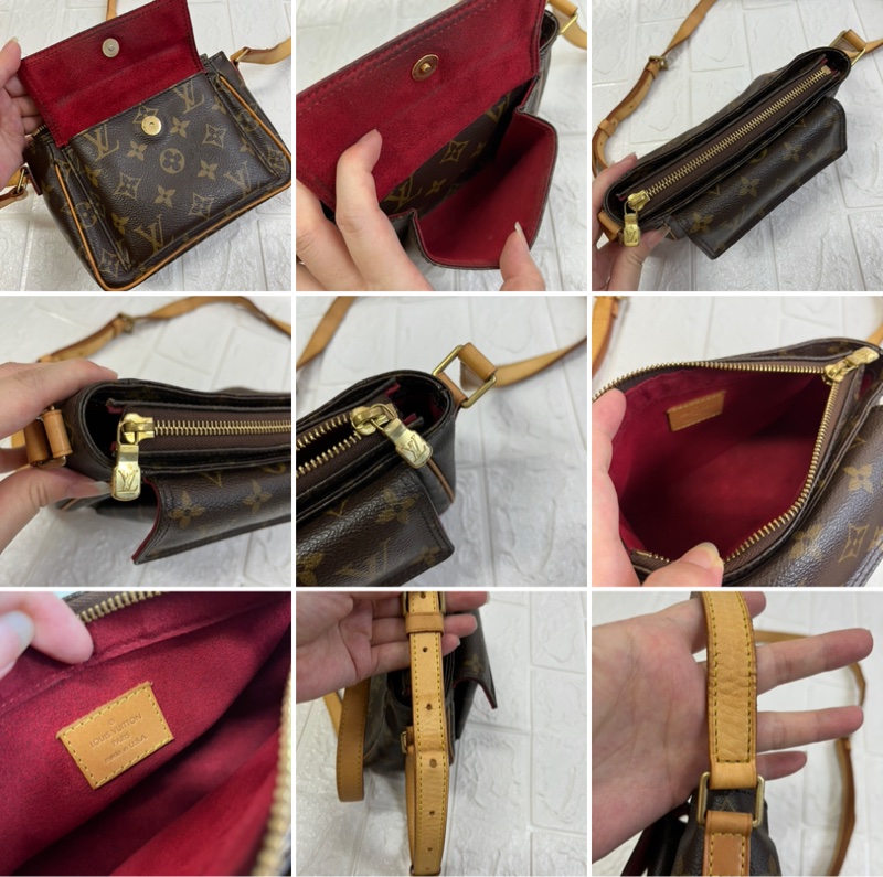 LV 經典花紋豆腐包-2