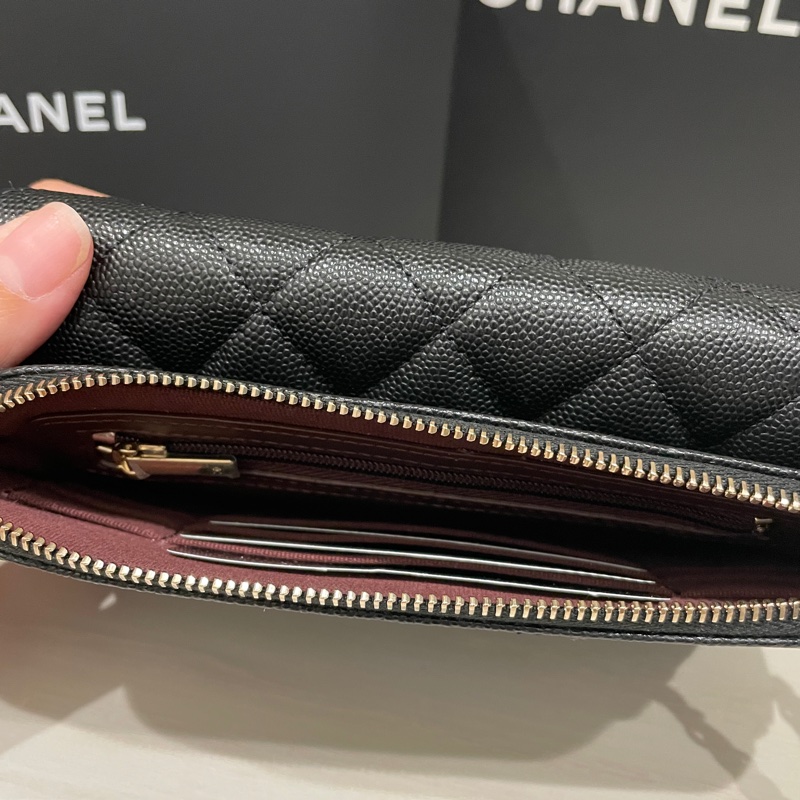 Chanel 全新荔枝黑金 WOC 二合一 手機包-2
