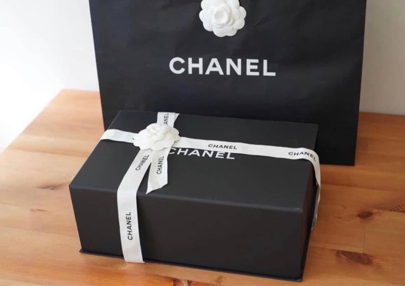 Chanel cf25黑色金扣防刮羊-7