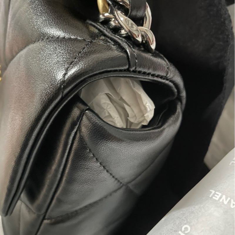【全新品】Chanel 黑金19小號 26公分-7