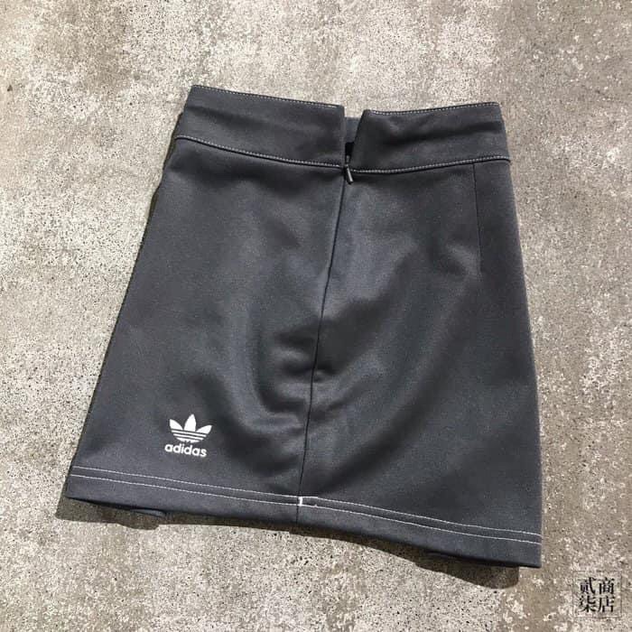 Adidas Originals Skate 短裙 迷你裙 深灰 素面 DU8173-1