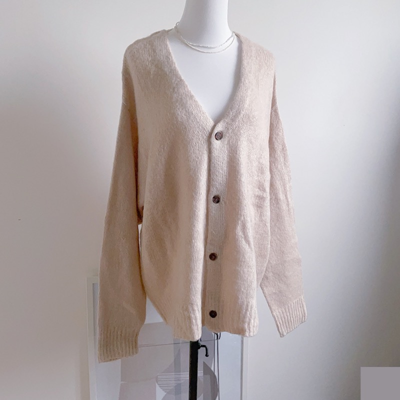 日本品牌 DISCOAT 寬鬆版針織外套-0