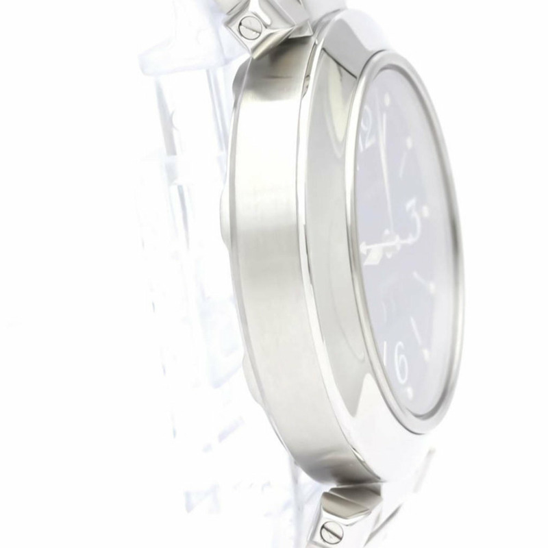 【日本直送】拋光卡地亞 Pasha C 大日期自動中性手錶 W31047M7 BF553740-7