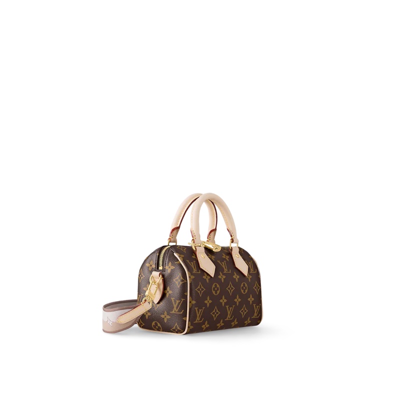 【全新品】 LV SPEEDY 20 新款 奶茶色背帶-2