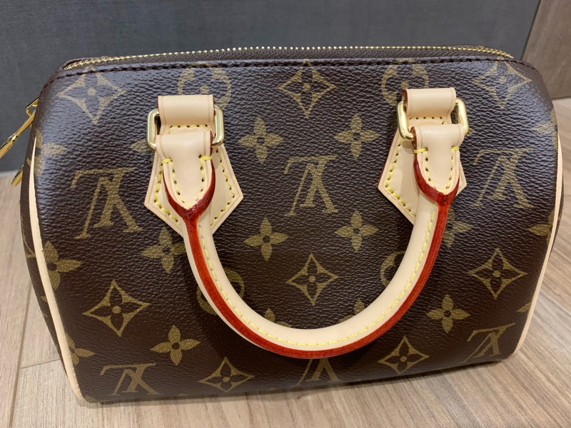 【全新品】 LV SPEEDY 20 新款 奶茶色背帶-4