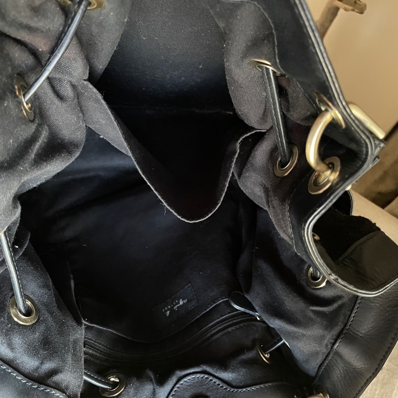 小資通勤 hobo包🍃 agnes b. 羊毛 🍃托特包/側背包/媽媽包/手提🍃 正品🍃 況好🍃異材質拼接🍃抽繩 🍃@🎠瀟瀟的#LV#Chanel#Dior#Gucci#YSL /Prada /Burberry /Celine /Chloe /Bally /Tods /BV /MiuMiu /MJ-29