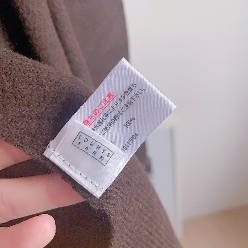 日本品牌 LOWRYS FARM 針織圍巾披肩 日貨-2