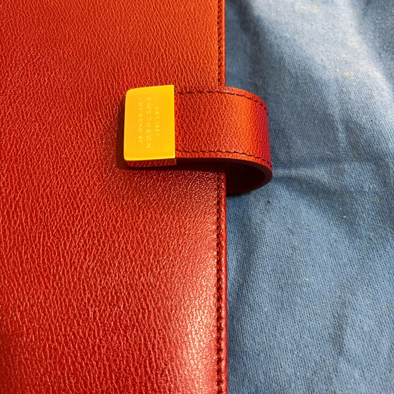 Synthson精品紅色筆記本-0