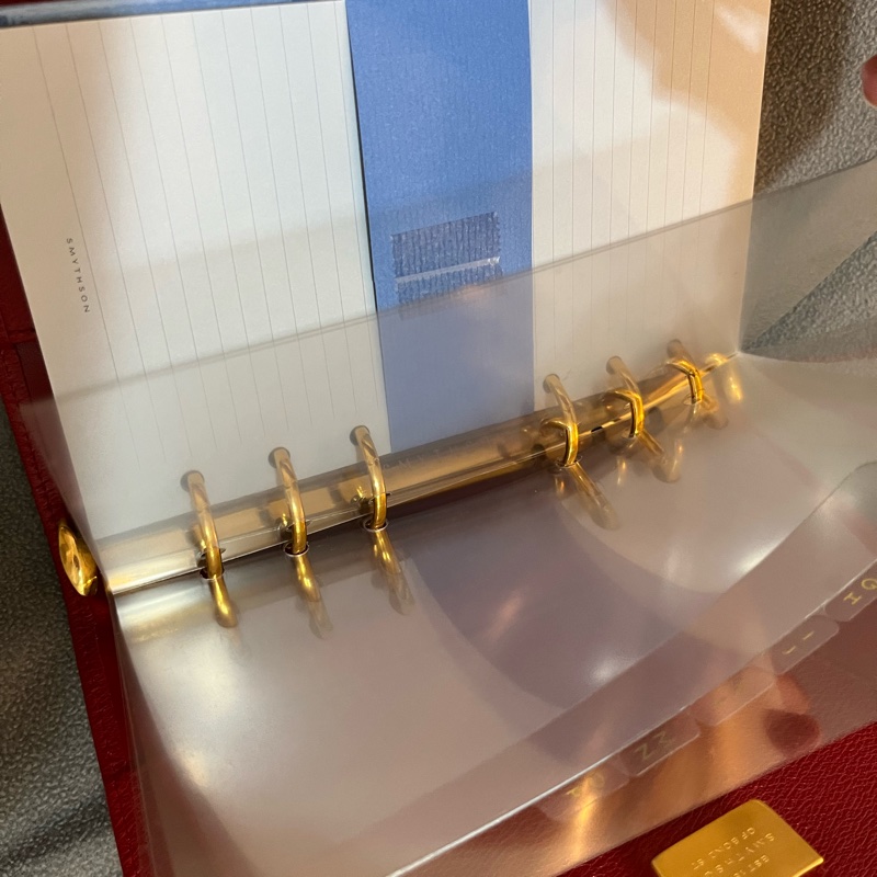 Synthson精品紅色筆記本-2