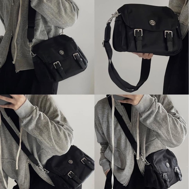 全新專櫃款Tory Burch Virginia message bag郵差包-6