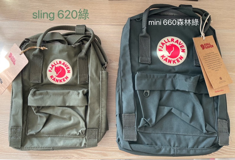 全新小狐狸 Fjallraven Kånken mini 背包 7L(660森林綠)-4