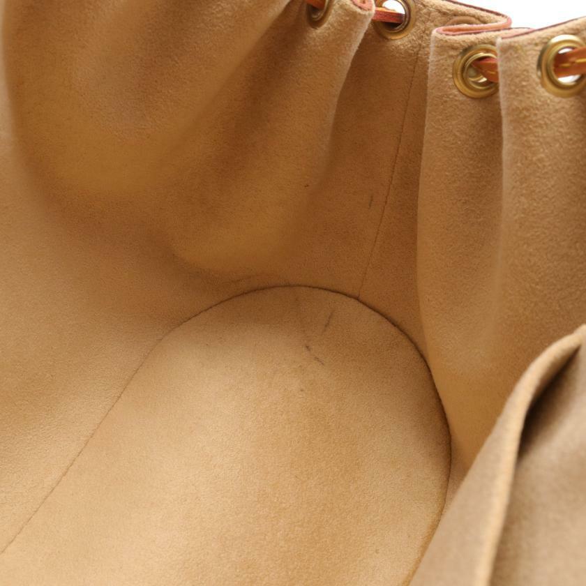 【日本直送】中古LOUIS VUITTON 9成新 Theda GM 老花手提包 PVC 真皮 棕色-4