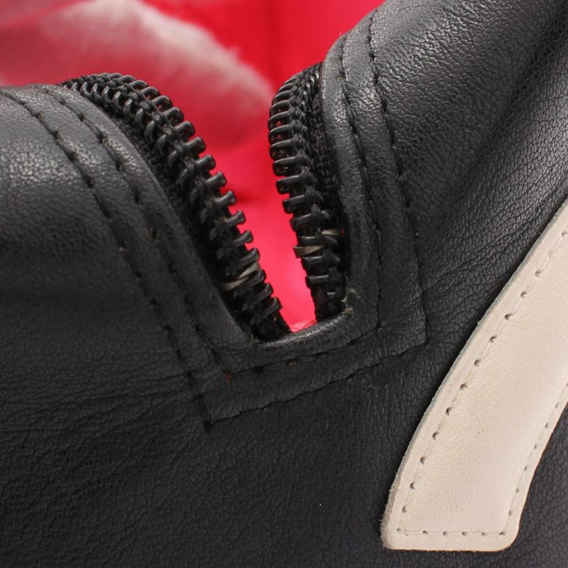 【日本直送】中古CHANEL 9成新 康鵬系列 保齡球包 真皮肩包 黑色 白色 銀色五金-6