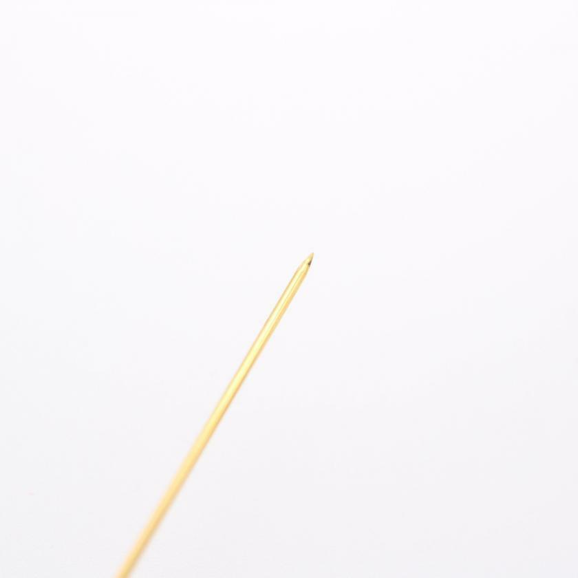 【日本直送】中古CHANEL 9成新 雙C標誌 菱格紋 胸針 鍍金 金色 vintage-3