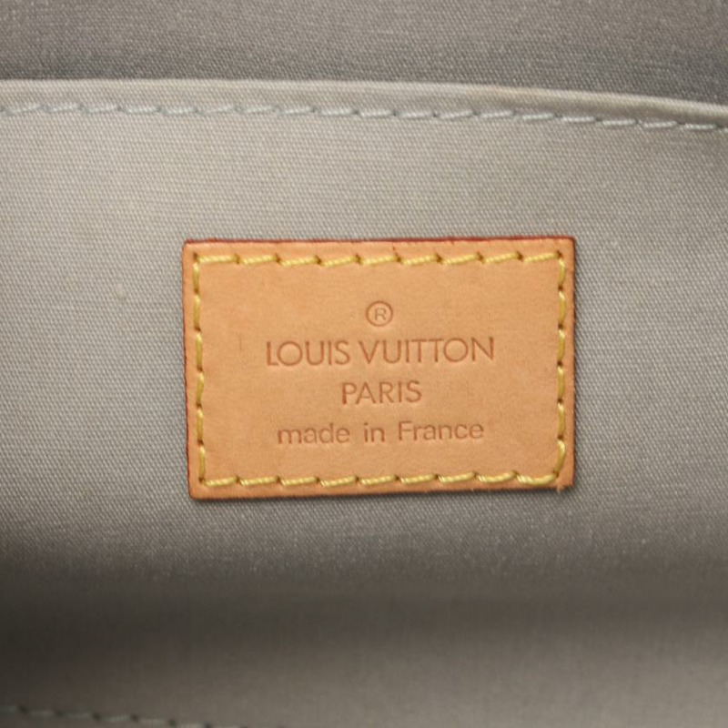 【日本直送】中古LOUIS VUITTON 9成新 指甲油 佩里 手包 皮革 米白色 2WAY-3