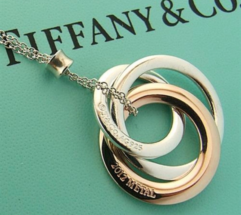 TIFFANY&Co. 1837設計系列-三環墜飾項鍊-1