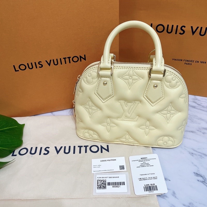 🔥保證正品 Louis Vuitton 全新 西班牙購入 LV 包包 ALMA BB奧黛麗赫本款 歐洲購入-9
