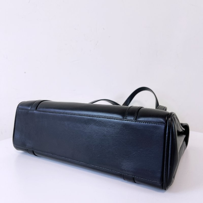 𝗩𝗶𝗻𝘁𝗮𝗴𝗲 𝗚𝘂𝗰𝗰𝗶義大利製小牛皮復古肩背包-3