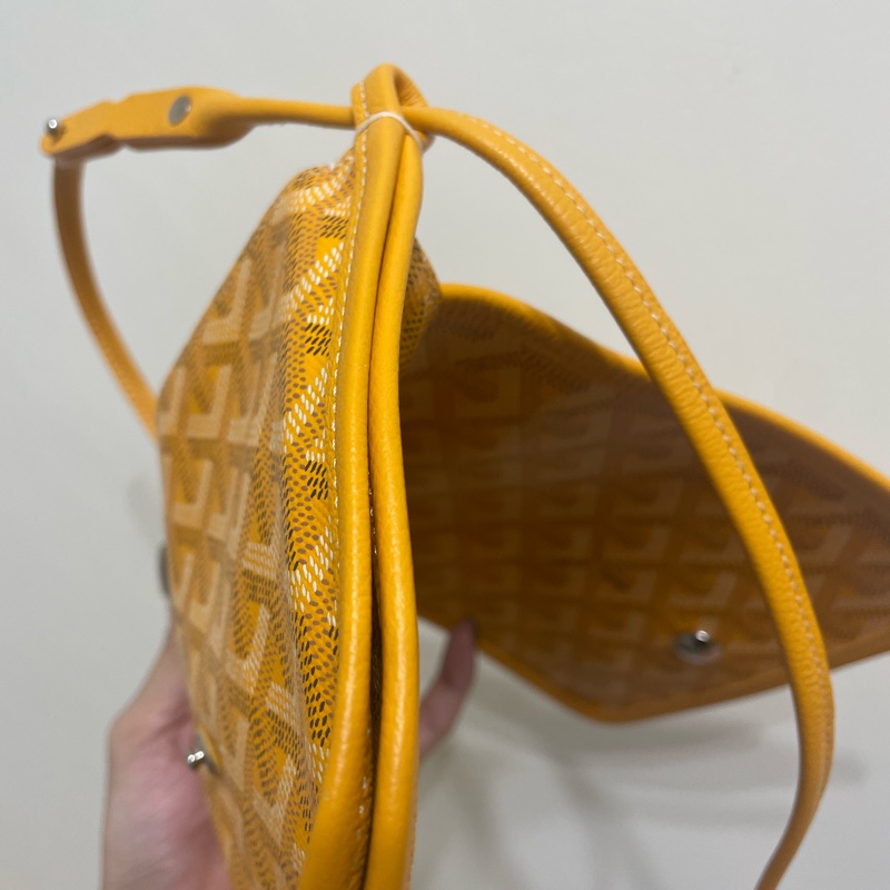 Goyard plumet 信封包 芒果黃-2