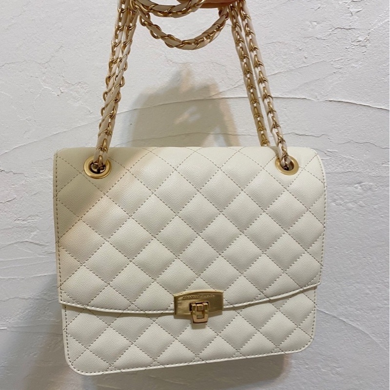 小ck 方包 包包 鏈條包 側背包 小香風菱格包 聖誕節-0