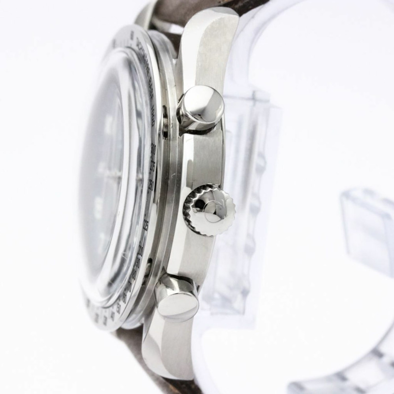 【日本直送】拋光歐米茄超霸自動藍色 MOP 鋼男士手錶 3502.73 BF553116【限時大折扣!!全面現打9折】-3