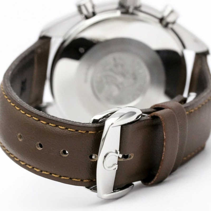 【日本直送】拋光歐米茄超霸自動藍色 MOP 鋼男士手錶 3502.73 BF553116【限時大折扣!!全面現打9折】-4