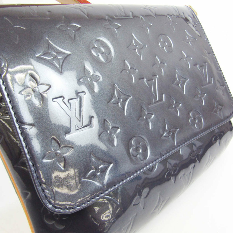 【日本直送】路易威登 Monogram Vernis Thompson Street 女士單肩包靛藍色【限時大折扣!!全面現打9折】-3