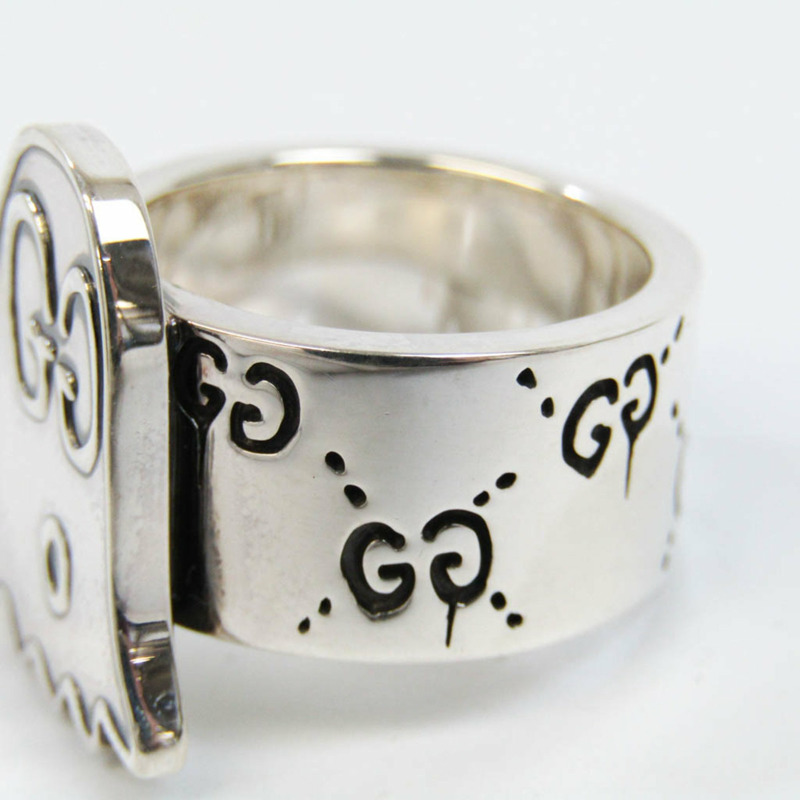 【日本直送】Gucci GG Ghost 寬銀 925 指環-3