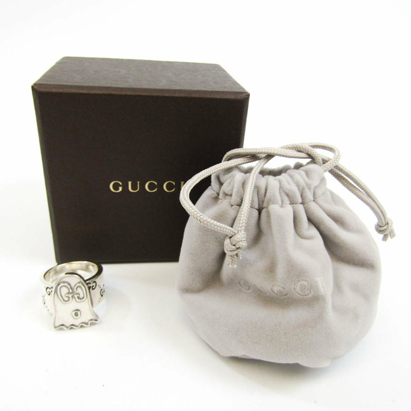 【日本直送】Gucci GG Ghost 寬銀 925 指環-8