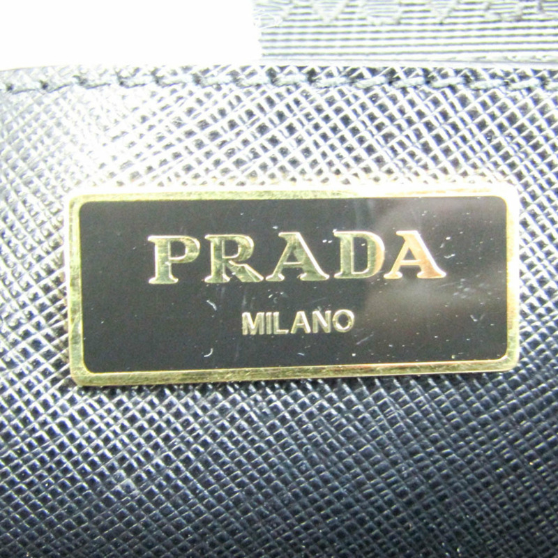 【日本直送】Prada Galleria BN2274 女士 Saffiano Lux 手提包,單肩包 Nero-10