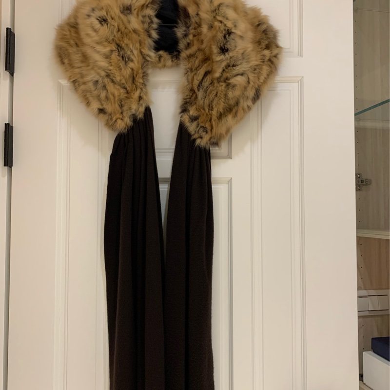 FENDI 奢華皮草披肩-0