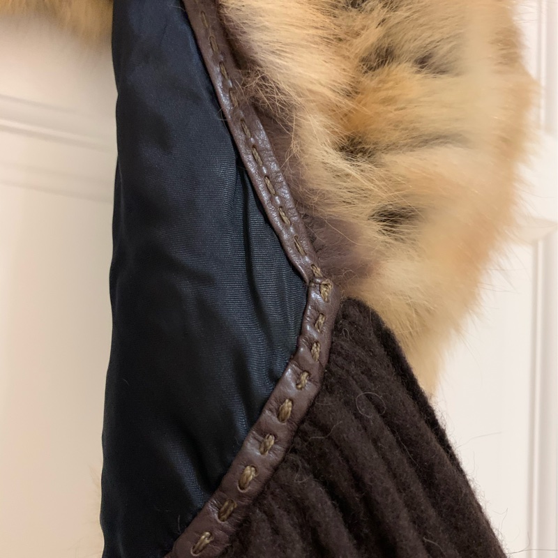 FENDI 奢華皮草披肩-3