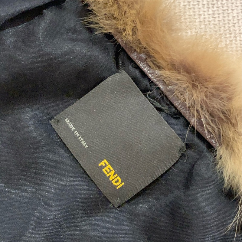 FENDI 奢華皮草披肩-9