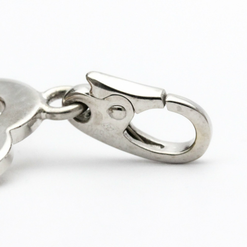 【日本直送】拋光卡地亞四葉草鑽石吊飾 18K 玫瑰金 18K 白金 BF555872-8