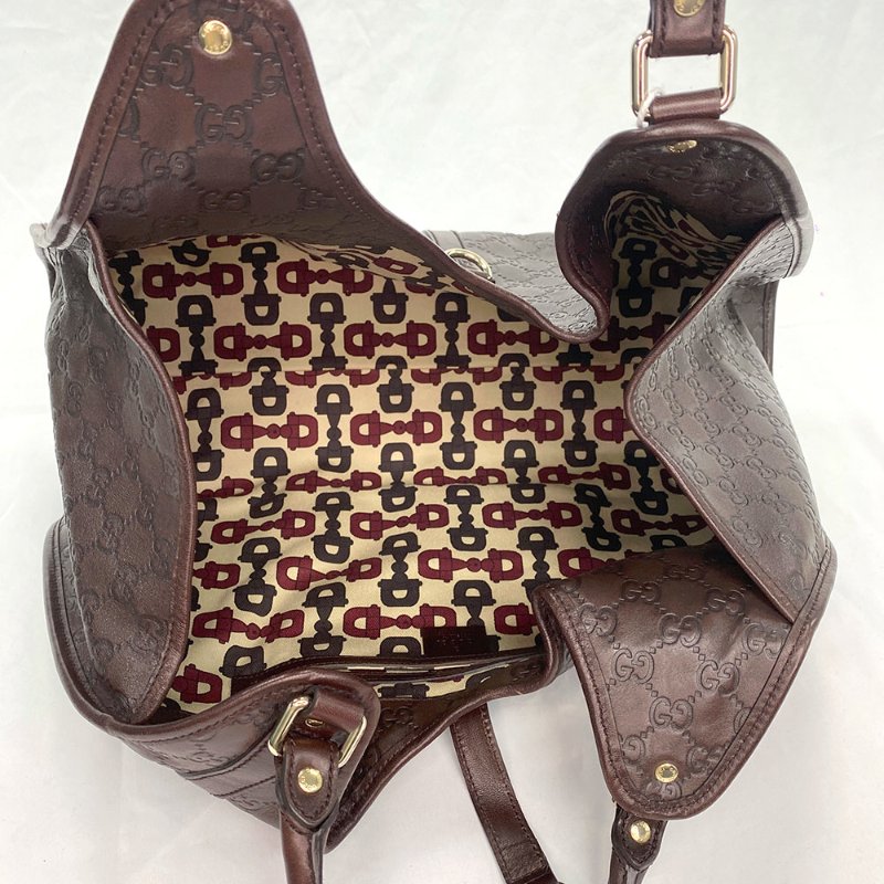 【專業經理人精品】Gucci GG 字母壓紋賈姬包-3