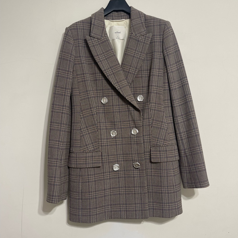 Aritzia 格紋西外Wilfred-0