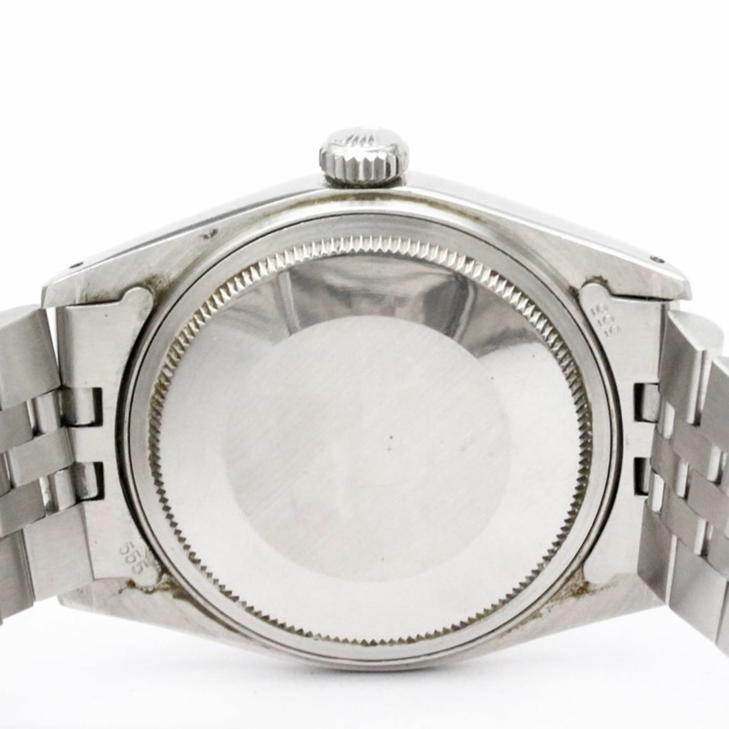 【日本直送】復古勞力士日誌型 1601 白金鋼自動男士手錶 BF554424-6