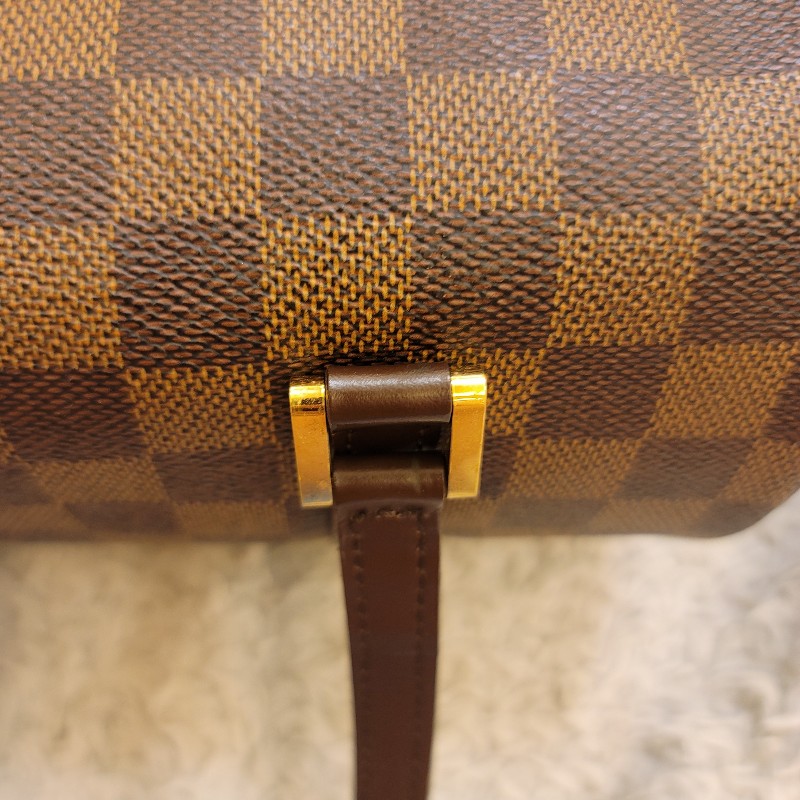 LV 棋盤格圓筒包26 /巴比龍26-24