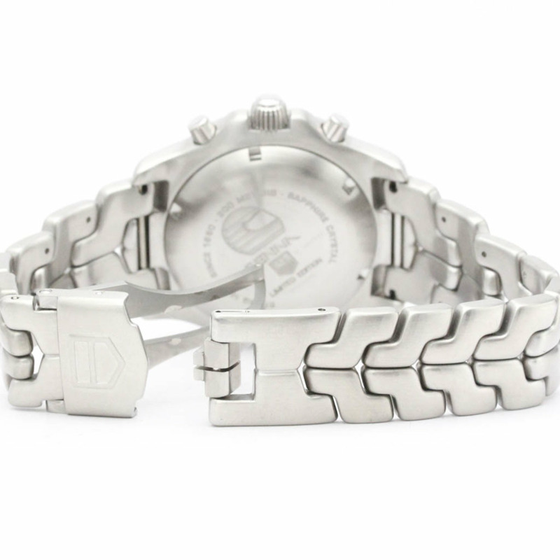 【日本直送】拋光 TAG HEUER LINK 計時碼表 Ayrton Senna 限量腕錶 CT5114 BF555149-4