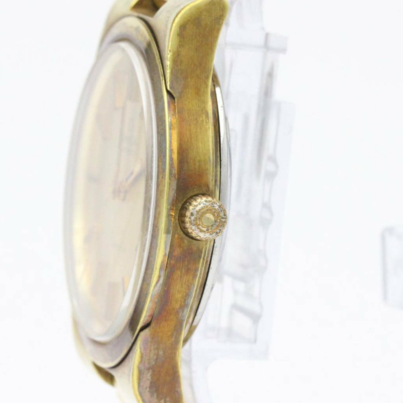 【日本直送】復古歐米茄 Geneve Cal 1012 自動鍍金男士手錶 166.0173 BF555110-3