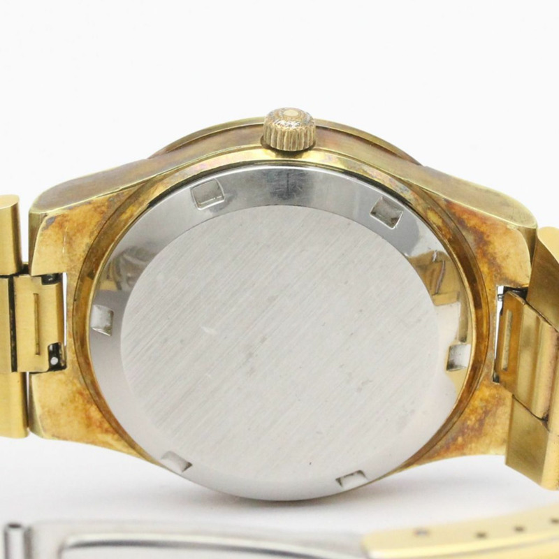 【日本直送】復古歐米茄 Geneve Cal 1012 自動鍍金男士手錶 166.0173 BF555110-5