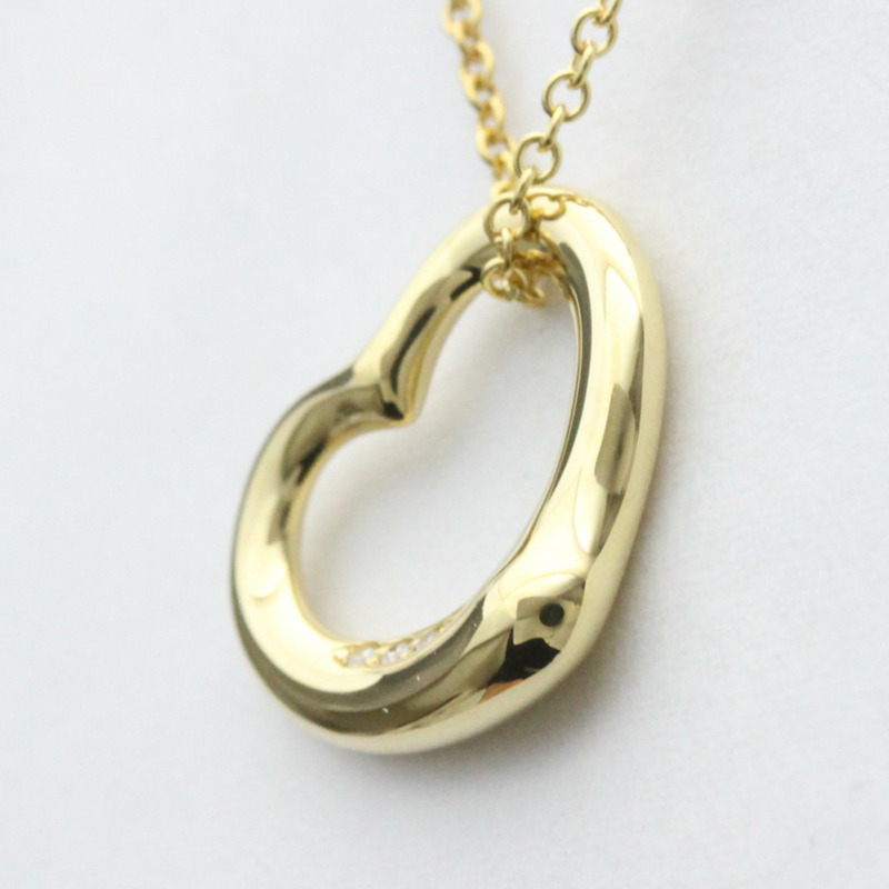 【日本直送】拋光蒂芙尼 Open Heart by Elsa Peretti 18K 黃金項鍊 BF555247-1