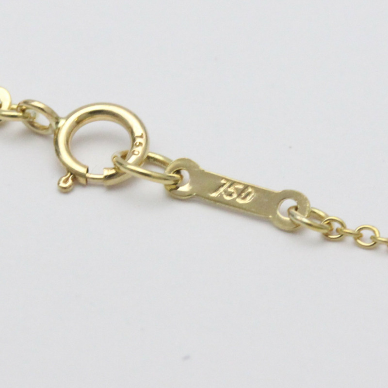 【日本直送】拋光蒂芙尼 Open Heart by Elsa Peretti 18K 黃金項鍊 BF555247-7