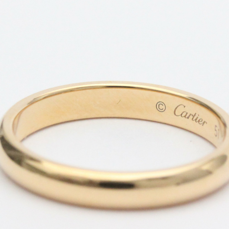 【日本直送】Cartier C De Cartier 結婚戒指玫瑰金 (18K) 時尚鑽石戒指克拉/0.02-5