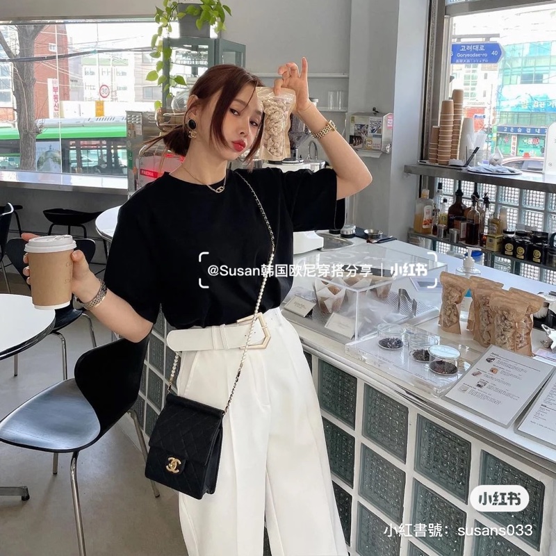 CHANEL香奈兒珍珠鏈帶小方包 小廢包mini coco豎版斜背包肩背包-12