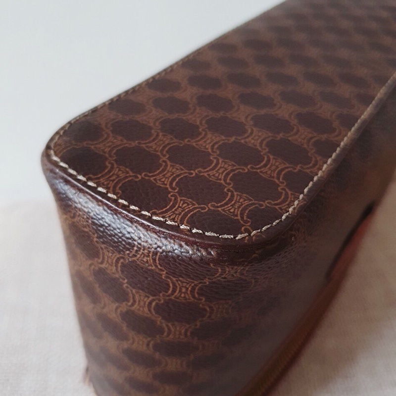 Celine 中古老花化妝小箱包-4