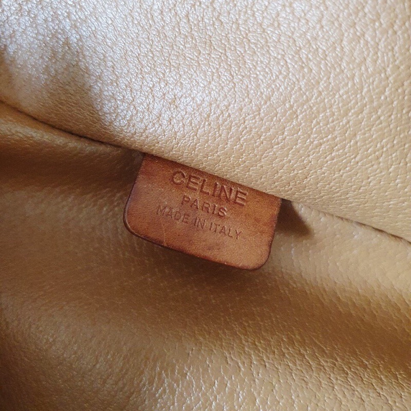 Celine 中古老花化妝小箱包-7