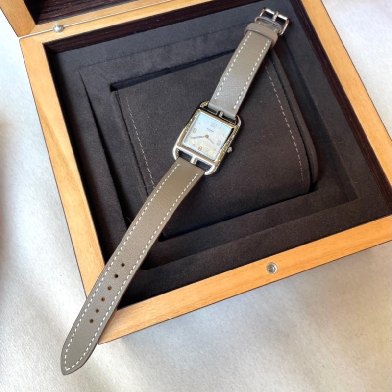 (保證真品) Hermes Cape Cod腕錶 (全新）— 直匯78000-2