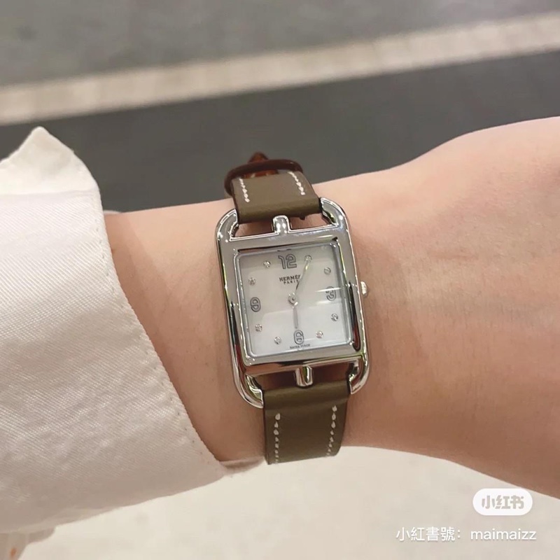 (保證真品) Hermes Cape Cod腕錶 (全新）— 直匯78000-3