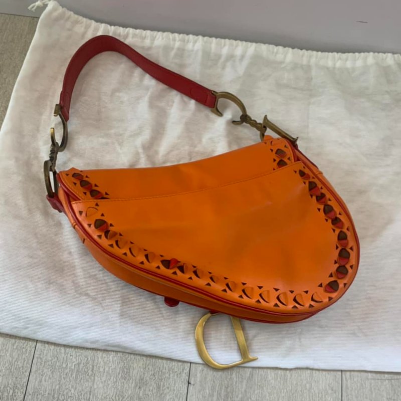 Dior 限量款雕花馬鞍-10